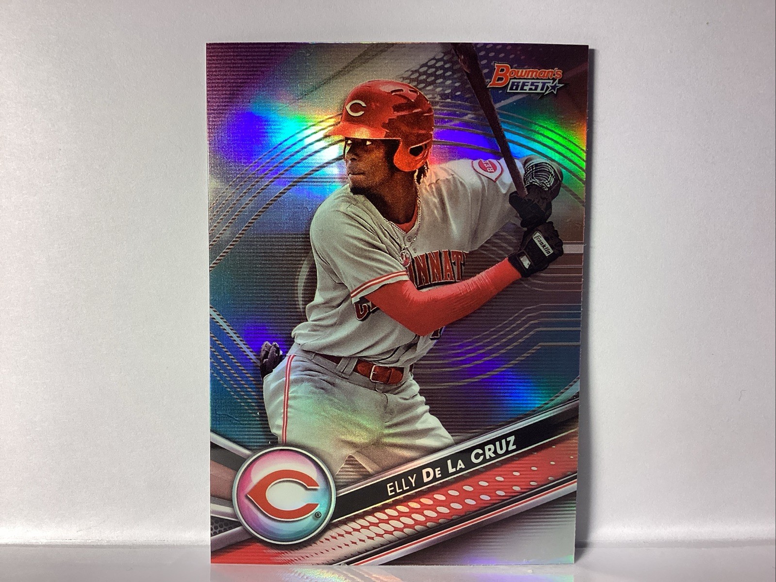 2022 Bowman's Best Prospects Elly De La Cruz #TP-17 Refractor Reds NM+