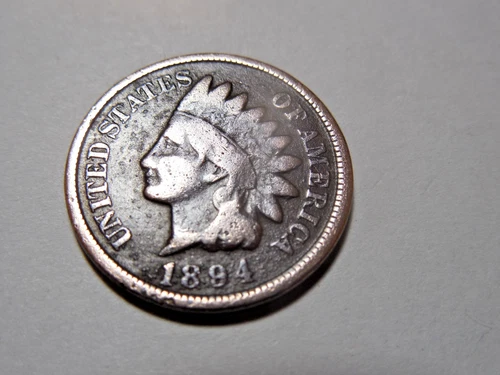1894 Indian Head Cent in good condition. Nice rim. But you decide!!!!!