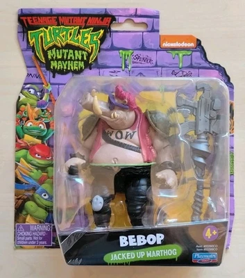 TEENAGE MUTANT NINJA TURTLES - MUTANT MAYHEM - 4" - BEBOP - BRAND NEW