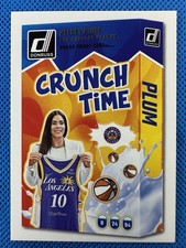 2025 #8 Kelsey Plum Panini Donruss WNBA Crunch Time Press Proof Insert Sparks