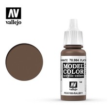 Vallejo 984 Model Colour Flat Brown 18ml Paint Dropper Bottle