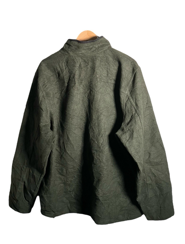 Chaqueta L.L.Bean Para Hombre Talla 2XL Verde Mezcla Lana Cremallera Completa Logo Bolsillos Exterior - Imagen 14 de 16
