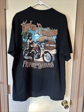 Freeport Harley Davidson, Black XL T-Shirt. Freeport Bahamas. LN
