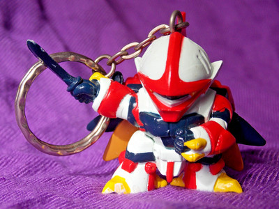 1998 Aura Battler Dunbine SCHLÜSSELANHÄNGER FIGUR 2'' 5cm BANPRESTO ANIME Evangelion   UK