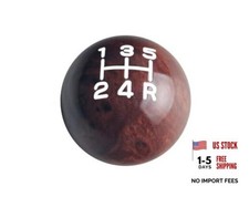 Aluminum 5 Speed Manual Shift Knob Wooden Type Wwhite Engraved Inlay Aluminum 5 Speed Manual Shift Knob Wooden Type Wwhite Engraved Inlay