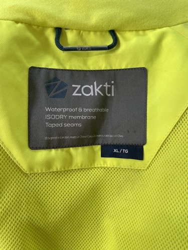 Zakti Hi/viz Waterproof & Breathable Cycling Jacket - Picture 2 of 5