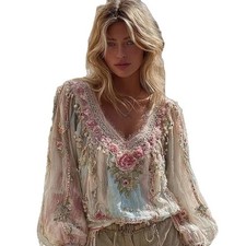 New Womens Relaxed-fit Versatile Top