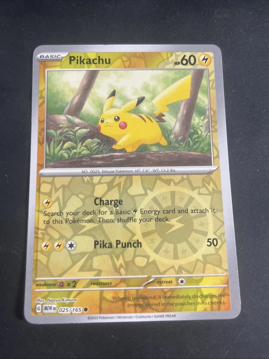 pikachu pokemon card 58 102 Pokémon TCG: Pikachu 001/028 s8a 25th Anniversary Collection main image 0