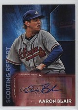 2016 Topps Update Scouting Report Aaron Blair #SRA-AB Auto 6a6