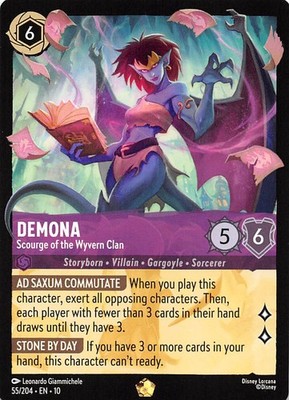 Demona Scourge of the Wyvern Clan 55/204 Whispers in the Well