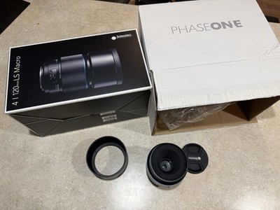 Schneider Kreuznach 120mm Macro f4 LS Blue Ring Lens Phase One XF