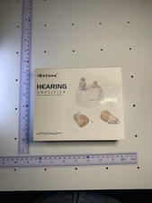 iBstone Rechargeable HEARING AMPLIFIER Aid - Beige - Pair - K19