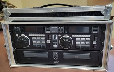 Doppel CD-Player NUMARK CDN 90 im 19 Zoll Case