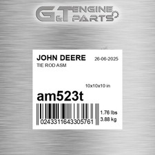 Am523t Tie Rod Asm Fits John Deere (surplus Open Box)