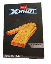 Zuru X-Shot Pro Series, 1 Half Clip And 1 Full Clip Clips Only NIB Lot Of 2