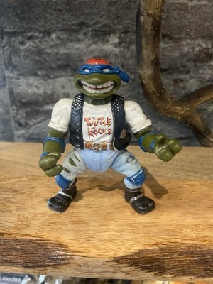 TMNT Vintage -  Classic Rocker Leo - Teenage Mutant Ninja Turtles Playmates 1991