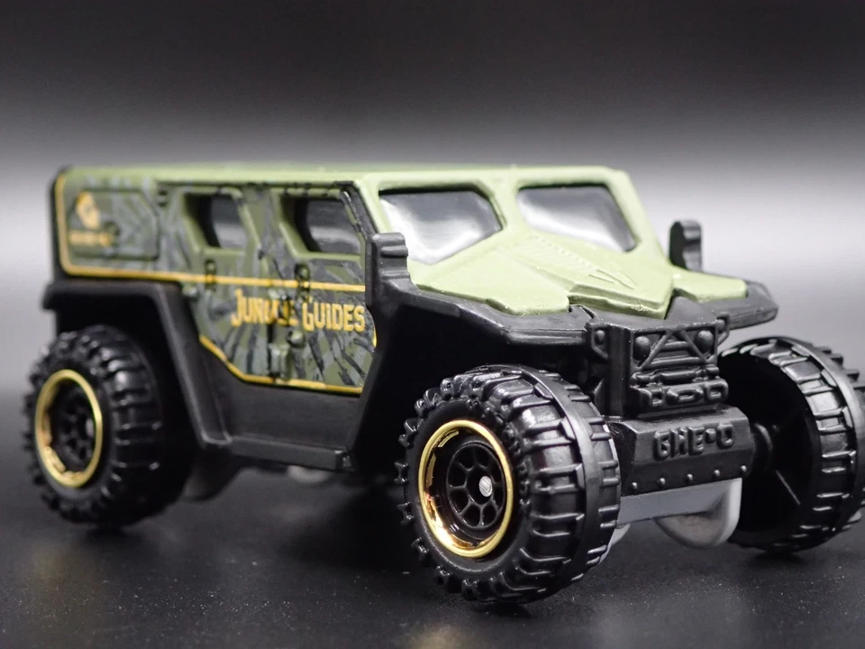 Ghe-O Salvataggio Fuoristrada SUV Giungla Guide 1/64 MB Diorama Scala Modellino - Immagine 4 di 4