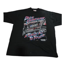 Vintage 1999 Dale Earnhardt NASCAR T-Shirt XL Chase Authentics NWOT Double-Sided