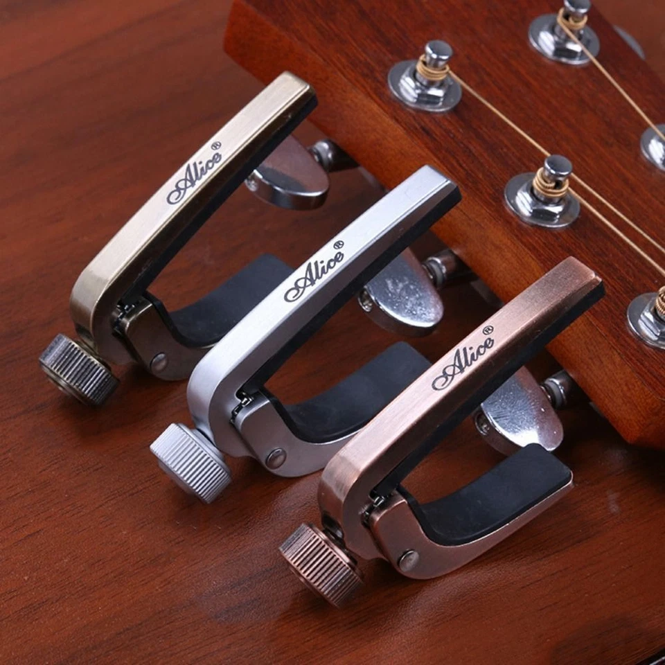 Professional Guitar Capo Metal Alloy Capo Quick Release for Acoustic & Electric - Image 2 of 4