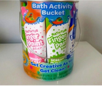 Crayola Bath Activity Bucket, 30 Piece Set