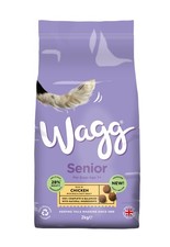 Wagg Senior Chicken 4x2kg Dog Food Dry 3.87 per kilo