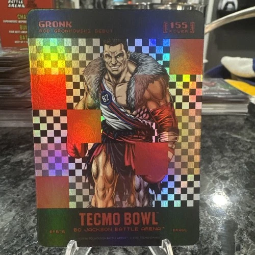 BO JACKSON BATTLE ARENA TECMO GRONK (ROB GRONKOWSKI) BRAWL BIG PIXEL