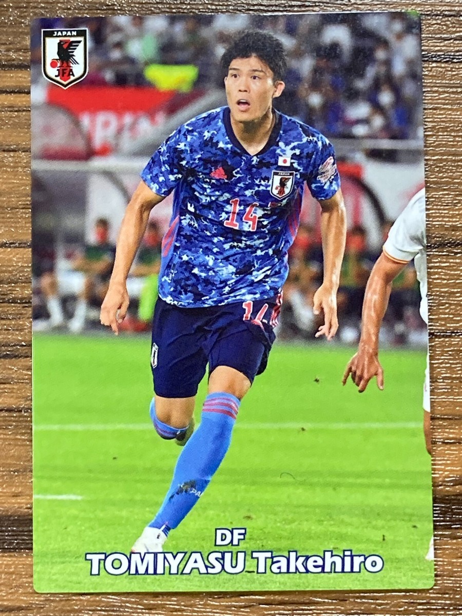Samurai Blue Japan Soccer Card Takehiro Tomiyasu Set Epoch 2022