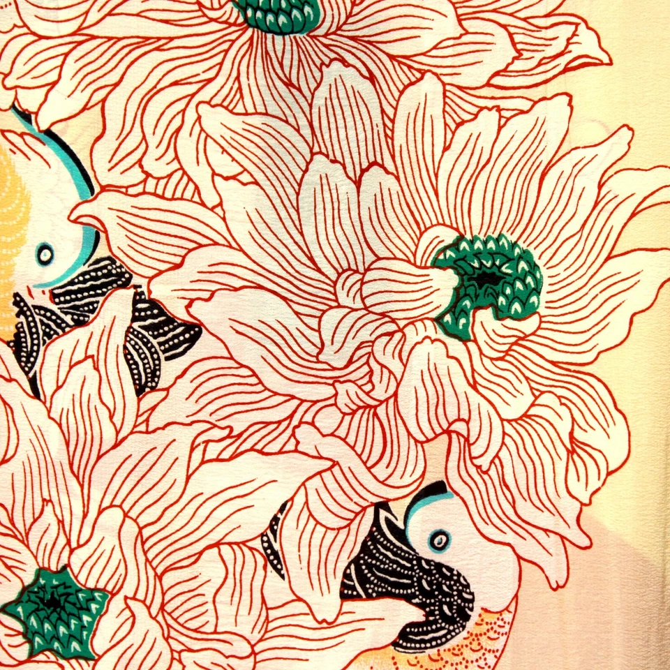 Falda midi con cremallera 100 % seda geranio French Connection talla 8 Y2K Foto 3 de 4