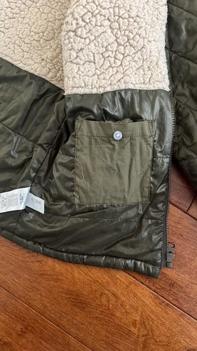 Me & Henry Bomber Jacket Boy Olive Color Size 9/10 Year Boy Saks Fifth Ave - Picture 11 of 11