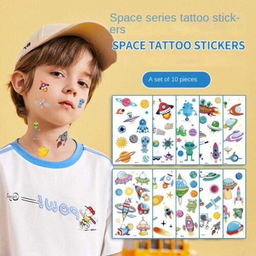 Fake Tattoos Cartoon Temporary Sticker Children Tattoo Stickers Children Toy - 第 1/14 張圖片