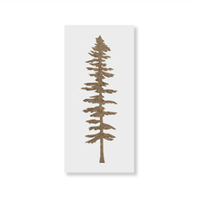 Plantilla alta de abeto - Plantillas de Mylar duraderas y reutilizables