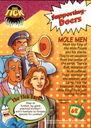 Fox Kids Network Fleer Ultra 1995 Card Complete Your Set You Pick Spiderman TICK - Picture 125 of 301