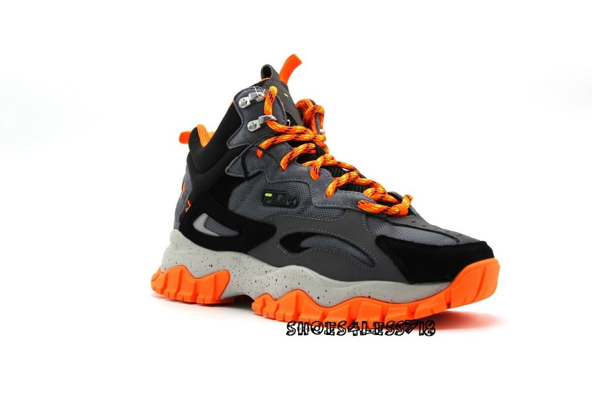 NEW MEN FILA RAY TRACER TR 2 MID LIMITED EDITION ORANGE OR NEW MEN FILA RAY TRACER TR 2 MID LIMITED EDITION ORANGE OR