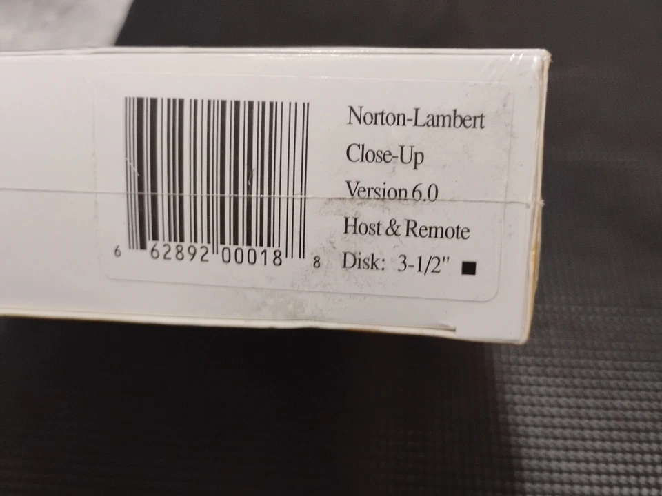 NORTON-LAMBERT CLOSE*UP Version 6 Remote Disk 3.5 - NOS - Sealed- See Photos - Image 4 of 4