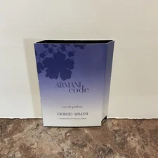 Rare Armani Code 0.05 oz / 1.5 ml Eau De Parfum Sample Vial Spray For Women