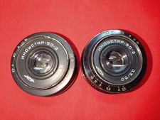 Soviet lens Industar-50-2 1:3,5 F 5 sm 2 pcs