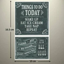 Mrs Grossman's Sticker - CHALK TALK - THINGS TO DO - up to 20% OFF!!!