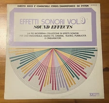LP MUSICA ITALIANA Effetti Sonori Vol9 VSM38570 1974