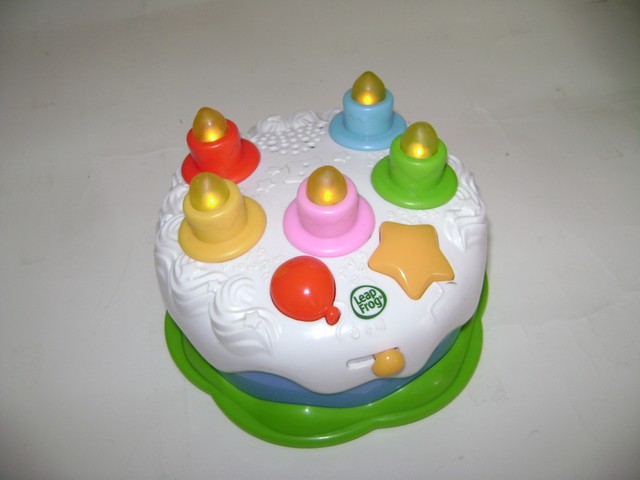 EUC LeapFrog Counting Candles Electronic Birthday Cake Light Up Candles Music | eBay