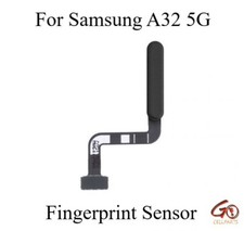 Black Fingerprint Sensor Power Button Flex for Samsung Galaxy A32 5G A326U