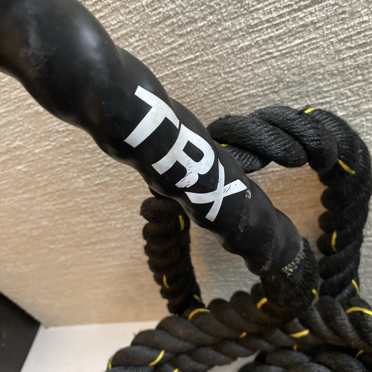 TRX 30 Ft Battle Rope Workout Equipment for Home Gym & Outdoor