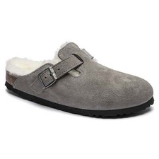  1017650 Unisex Birkenstock BOSTON SHEARLING SUEDE LEATHER 'REGULAR FIT'