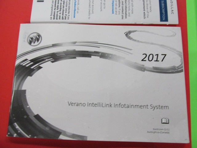 2017 Buick Verano Owners Manual | eBay