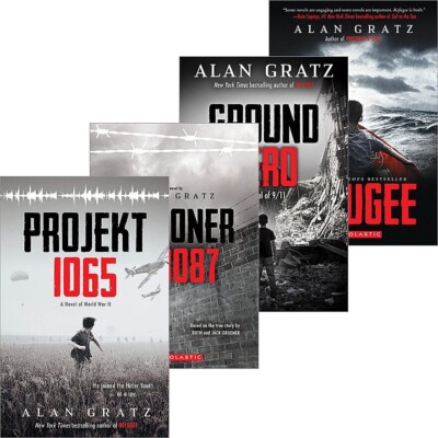 NEW PAPERBACK 4-BOOK SET Projekt Prisoner Ground Zero Refugee by Alan Gratz