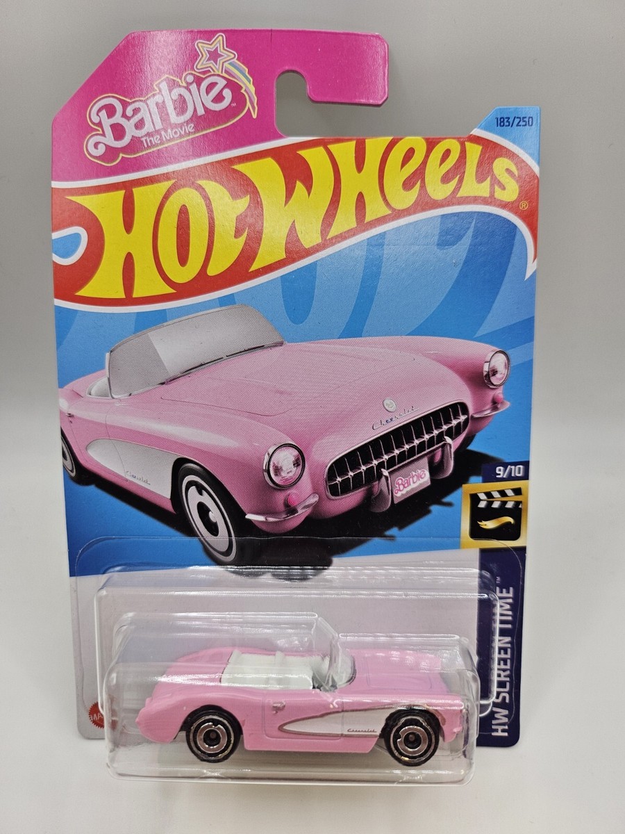 Hot Wheels 2023 Barbie 1956 Corvette Barbie The Movie 183/250, HW