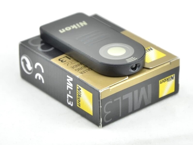 Nikon Wireless ML-L3 Remote Shutter Release For D7500 D750 D3400 5500 COOLPIX