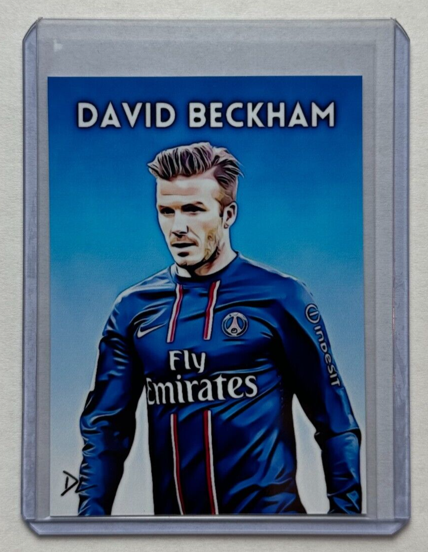 David Beckham Limited Artist Signed 