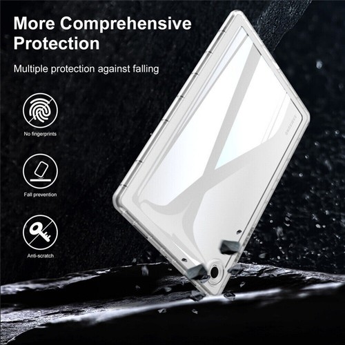 For Samsung Galaxy Tab A9 A9+ 11.0 Tablet Case Shockproof TPU Clear Back Cover - Picture 19 of 30