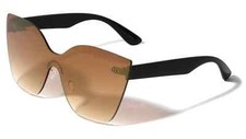 Fashion Oversized Big Cat Eye Frameless Women NEW Style Oceanic Lens Sunglasses