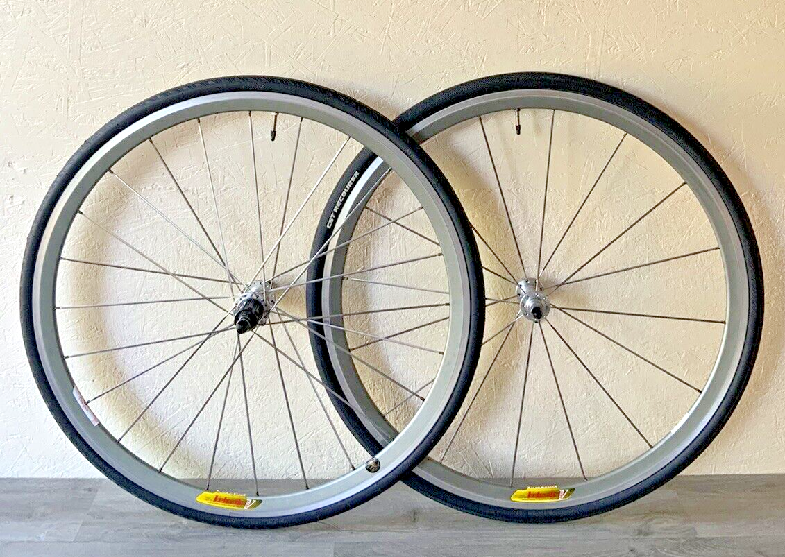 VELOCITY DEEP V WHEELSET 700C 16-24 SPOKE 19.5 MM WIDE HI-E